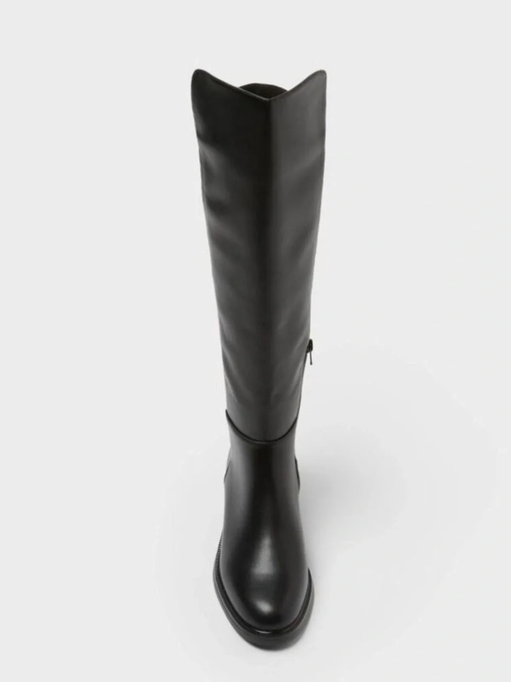 Women's Hope Tall Boots - A New Day™ Black 7: Over the Knee, Block Heel, Zipper